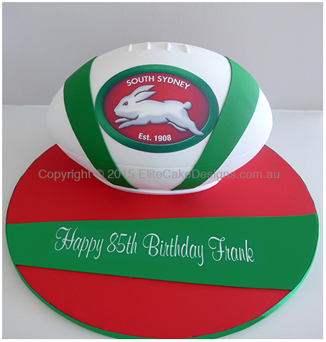 nrl football birthday cake